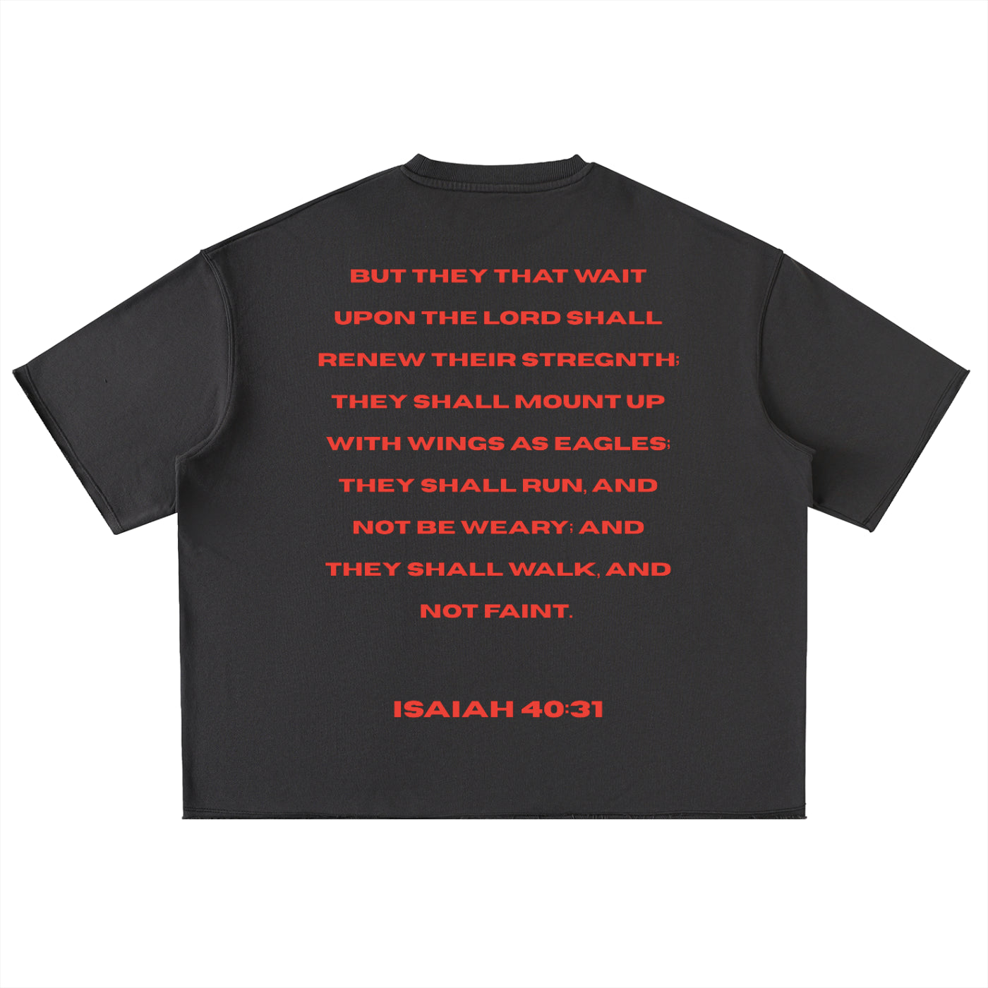 wait on the lord,moore jesus ,t shirt