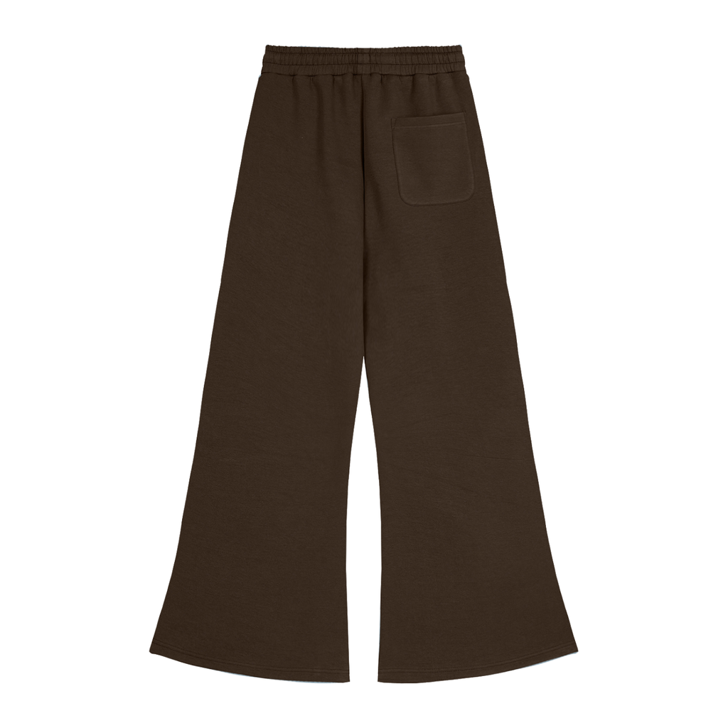 wide leg,brown,pants,moore jesus ,tracksuit