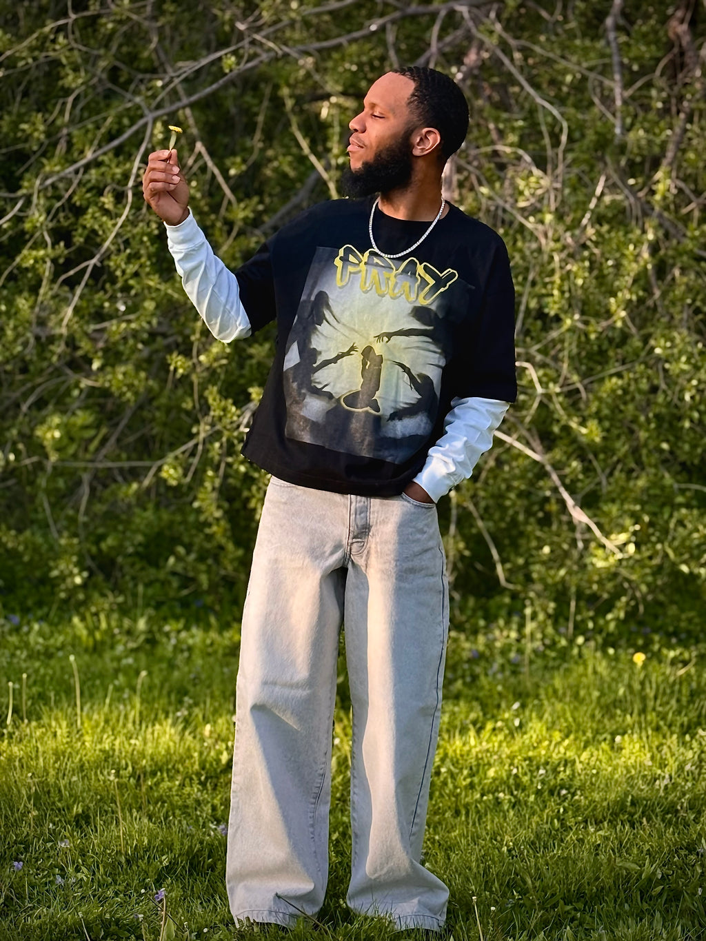 PRAY Cotton T-Shirt