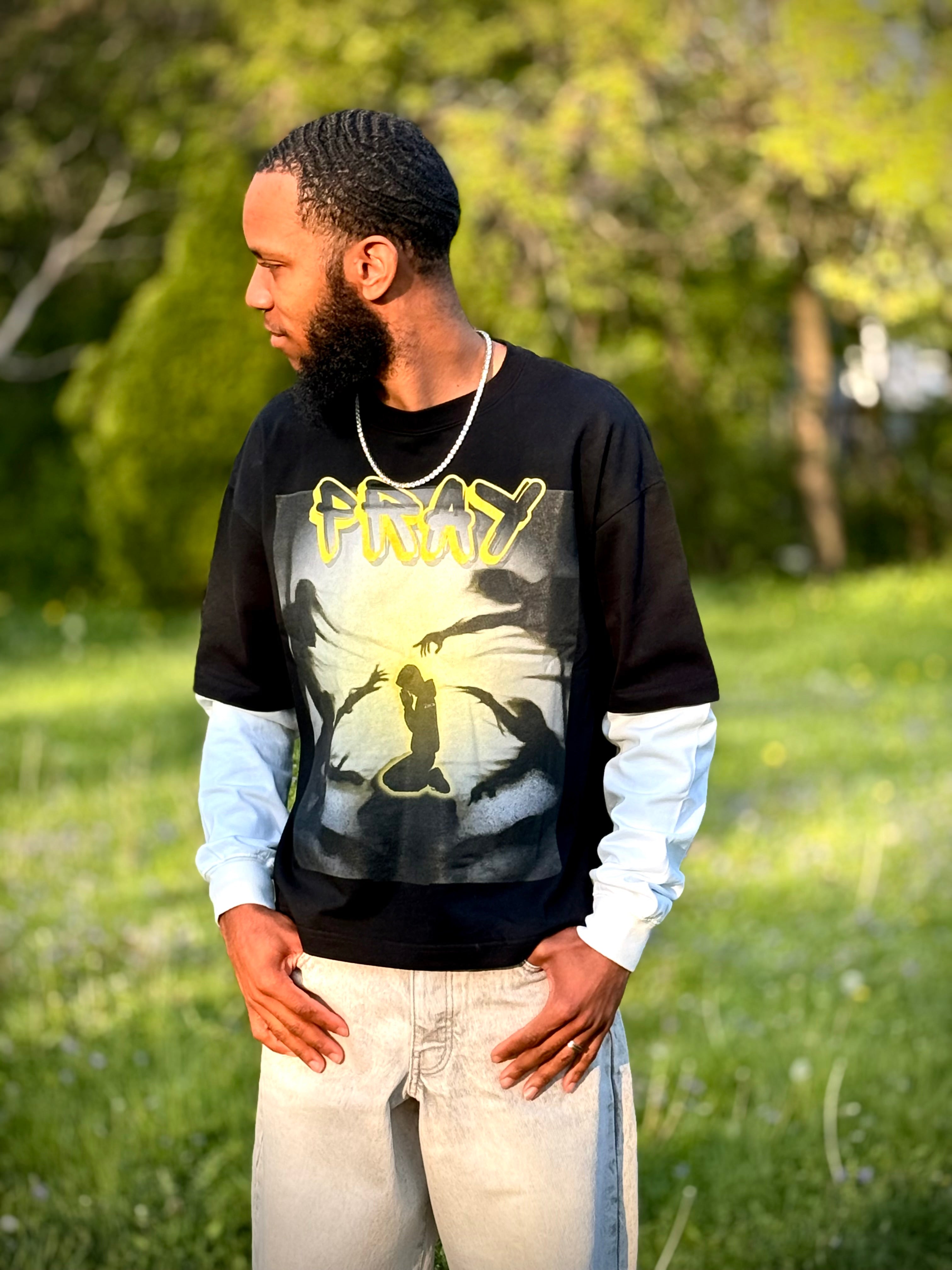 PRAY Cotton T-Shirt