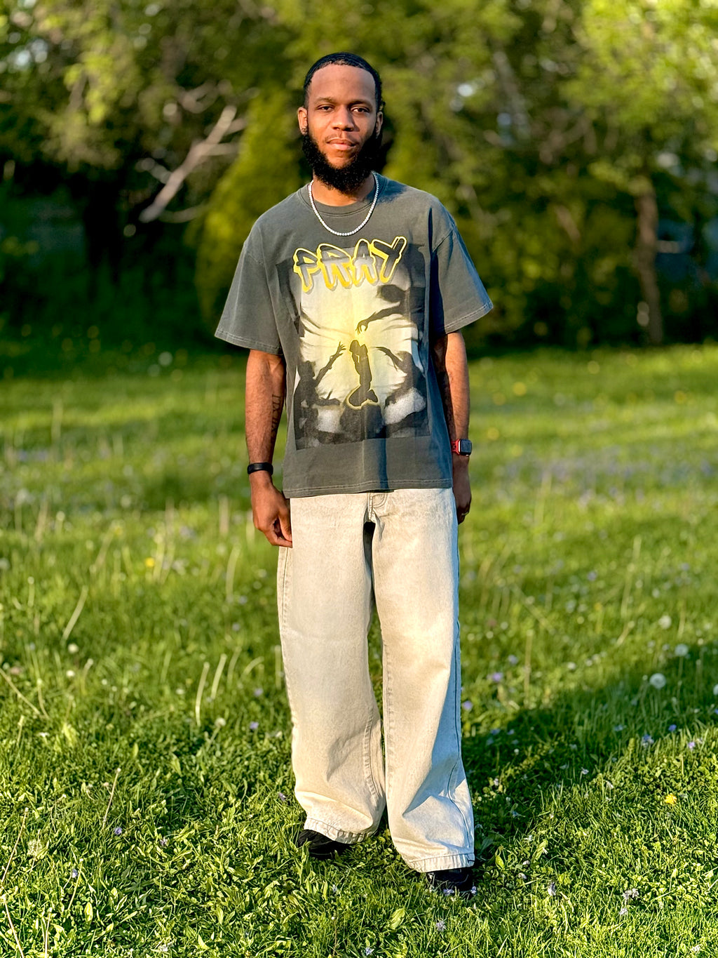 PRAY Washed T-Shirt