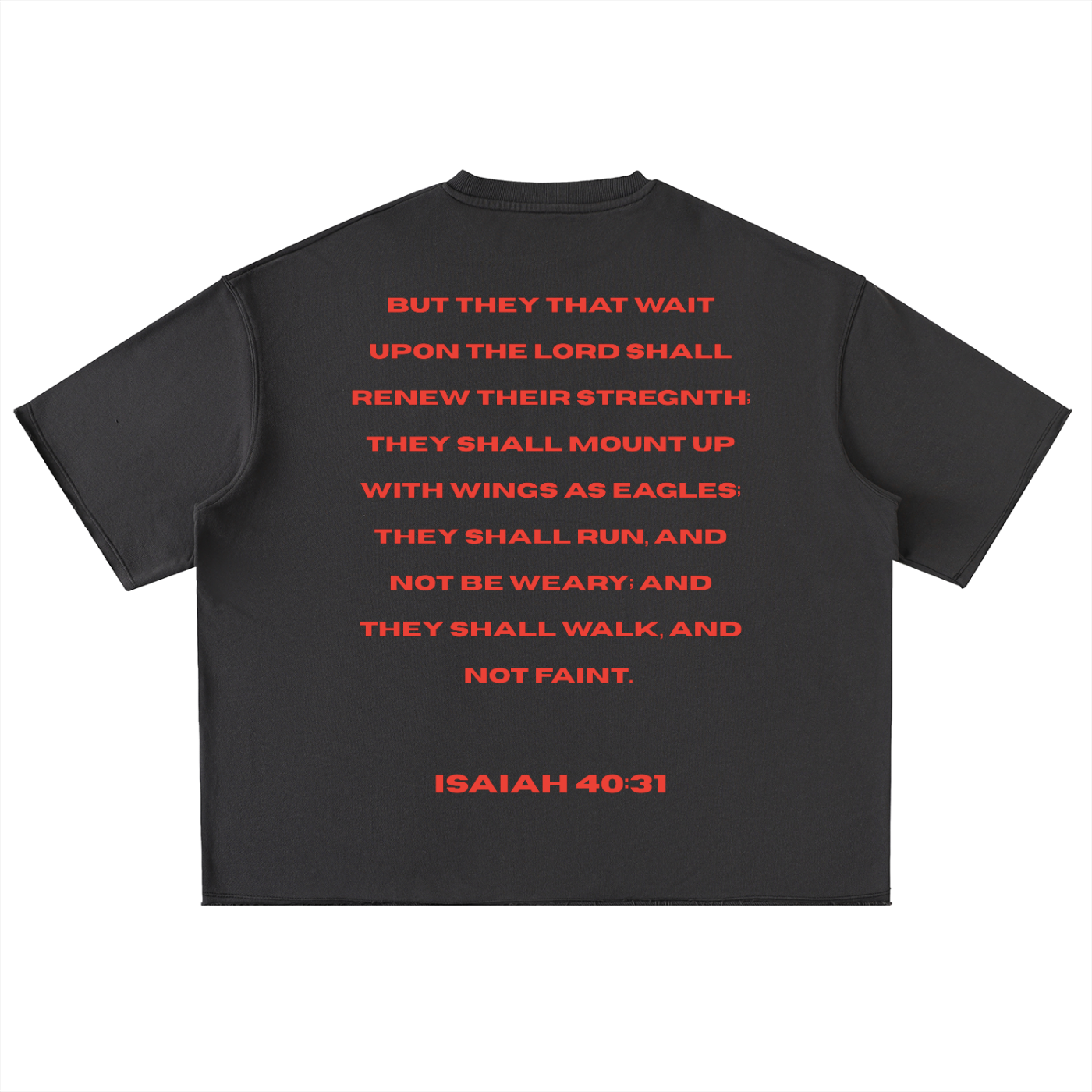 wait on the lord,moore jesus ,t shirt